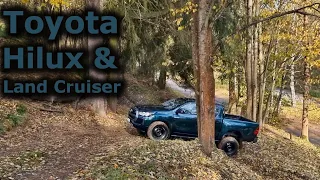 Toyota Hilux & Land Cruiser: off-road driving