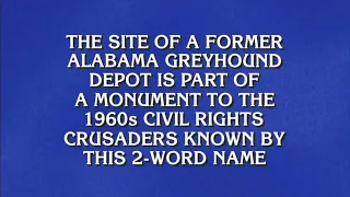 Jeopardy! Black History, Celebrities, and Culture Misses October 2022