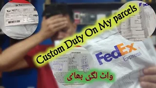 Custom Duty  On My Ali Express Parcels Kitni Duty Lage 1 Parcel Par BHAI DIMAGH KHARAB KAR DIA MERA