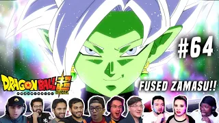 FUSED ZAMASU EMERGES!!🔥REACTION MASHUP 🐲Dragon Ball Super Episode 64 (ドラゴンボール)