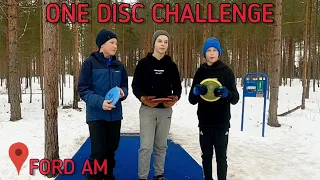 One Disc Challenge! | w/Henrik ja Santeri