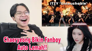 ITZY - 'UNTOUCHABLE' MV REACTION!! ( FANBOY AUTO LEMAH!! )