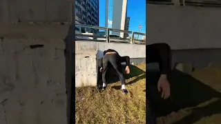 Awesome parkour line in Moscow