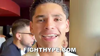 RYAN GARCIA SENDS ERROL SPENCE & DANNY GARCIA "REALITY SHOW" IDEA; JOKES ABOUT BET LOSS WITH FAMILY