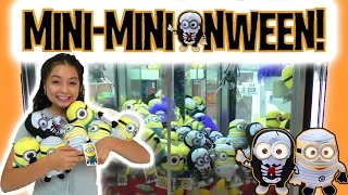 Mini-Minionween! Halloween Despicable Me 2 Minion Made Minions - Claw Machine Wins