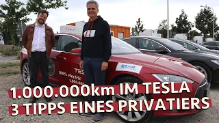 Aufgabe eines Privatiers: 2.000.000km mit Tesla Model S - 3 Tipps für ein langes Elektroauto-Leben