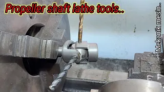 How to make propeller shaft lathe tools