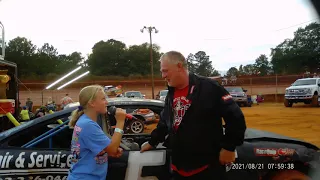 Interview with Chris Heald at Laurens County Speedway 2021