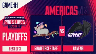 5RATFORCESTAFF vs Ravens Game 1 - BTS Pro Series 14 AM: Playoffs w/ Kmart & ET
