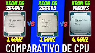 O MELHOR XEON X99? COMPARATIVO DE CPU TESTANDO 12 JOGOS COM A RX 6600M 51RISC