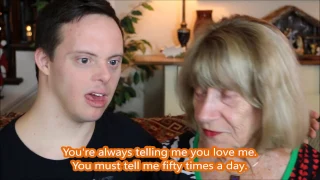 Brian and Grandma (Down syndrome)