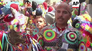 Venezuela's 'Dancing devils' a show of tradition and folklore