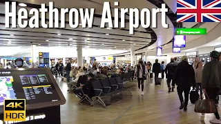 London, England 🇬🇧 - Heathrow Airport- 4K Walking Tour in 2022