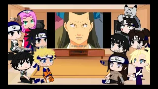 Past Naruto and His Friends react to Naruto vs Neji|Gacha LifeClup|Paru-Chan~