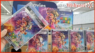 The Super Mario Bros. Movie 4K Blu-ray Walmart Hunt & Steelbook Best Buy Unboxing