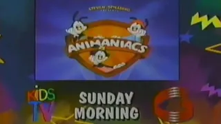 Animaniacs Global Kids TV Sunday Morning Promo