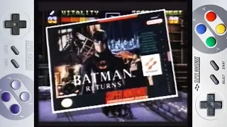 Batman Returns (Super NintendoSNESCommercial)