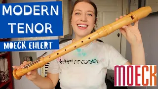 The Moeck Ehlert MODERN Tenor - testing and review! | Team Recorder