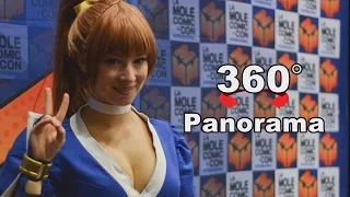 360 Panorama: Join us for fun at Cosplay Competition of Mexican Comic Convention 2017