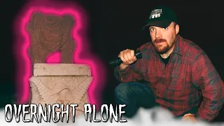 Sitting in the DEVIL'S CHAIR | Union Cemetery (Paranormal Investigation)