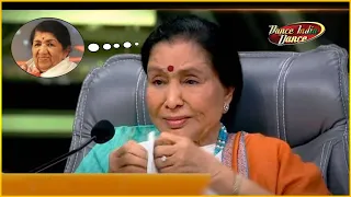 Asha Bhosle Cried Remembering Lata Mangeshkar On Dance India Dance's Show