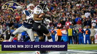 NFL Throwback: Ravens Win 2012 AFC Championship vs. Patriots