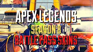 *NEW* Battle Pass Skins & 30-30 Repeater SEASON 8 - (APEX LEGENDS)