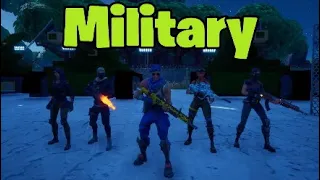 (A fortnite Roleplay) Military // The First Day // Ep1