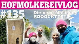 Hofmolkerei VLOG#135 Unsere neue Maschine rockt! Der Hofmolkerei Farmvlog