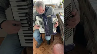 Weltmeister accordion, 7/8 accordion, 96 Bass, 37 keys, 3 voices, 5+3 registers, You can buy it