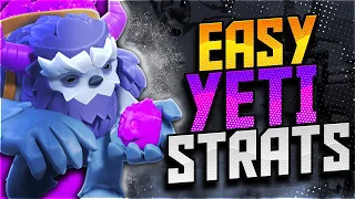 TH12 Yeti Attack Strategy! How to Use TH12 Yeti Smash & TH12 Yeti Bobat (Clash of Clans)