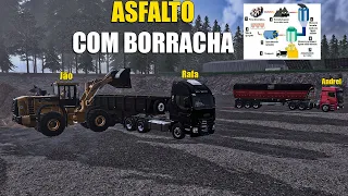 Fazenda simulada #48 | Produzindo asfalto para a prefeitura | Farming simulator 22