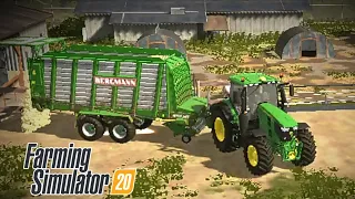 Koszenie Soji & Zbiór Słomy. Farming Simulator 20 [FS 20] #117 Let's Play