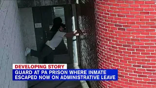 Video shows how Pennsylvania inmate escaped prison