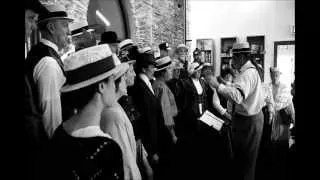 ACMM Montana a cappella choir performing in the Allihies Mine Museum