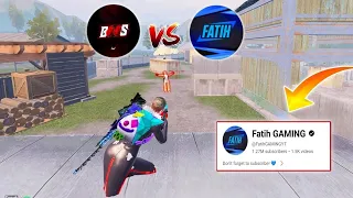 1.5M SUBS FATIH GAMING vs BOOS🔥1v1 TDM WHO Will Win?😍PUBG Mobile