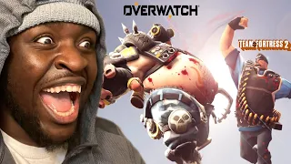 DID OVERWATCH WIN?!?!?! | Overwatch vs. TF2 Episode 2 REACTION!!!!