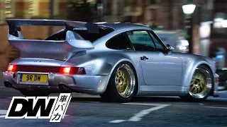 RWB Porsche 911 964 Turbo on the streets of Birmingham UK