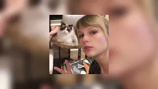 taylor swift,lana del rey - snow on the beach (sped up)