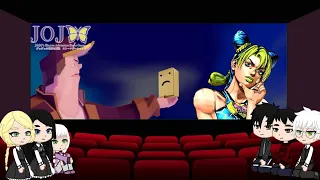 Реакция персонажей Tiny Bunny на JJBA Stone Ocean+Камень Океан и Лужа+Сюжет ДжоДжо сезон 6 от пакета