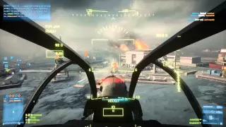 BF3 - Attack Helicopter Tutorial #3 - Long Range Strategy