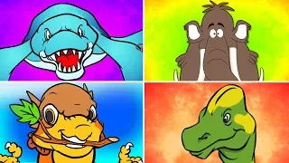 Best Dinosaur Songs and Cartoons of 2018 | Collection of the Best Songs from Howdytoons