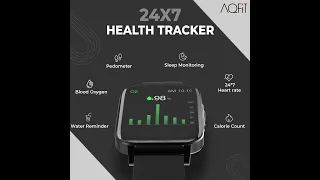 AQFIT W6 Smartwatch IP68 Water Resistant | Amazon offer ends in 3 days #amazon #watch