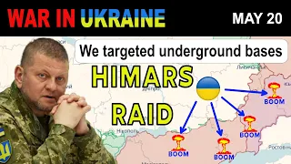 20 May: HIMARS Strike DESTROYS RUSSIAN SECRET UNDERGROUND BASE | War in Ukraine Explained