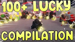 [YBA] USING 100+ LUCKY ARROWS (compilation)