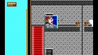 All Dave's death animations - Dangerous Dave in the Haunted Mansion (1991), MS-DOS game nr. 4