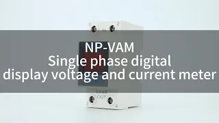 GEYA NP VAM Single-phase Digital Display Voltmeter And Ammeter