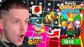 🔥 DESAFIO DAS 100 MIL GEMAS! 🤑 QUEM PERDER GIRA NA ROLETA MAIS CARA DO STUMBLE GUYS! ‹ KHORTEX ›