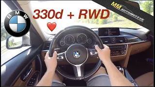 2013 | BMW 330d (F30) 190 kW POV Test Drive + Acceleration 0 - 240 km/h