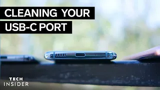 How To Clean A USB-C Port